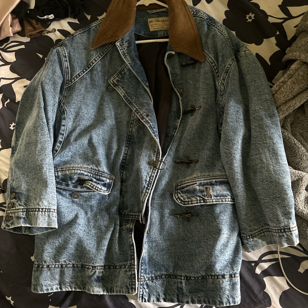 We The Free Denim Barn Coat